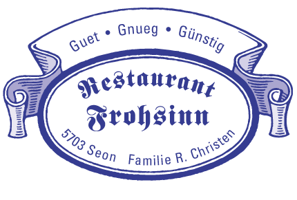 Logo Restaurant Frohsinn Seon, Seon (AG)